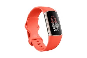 Bracelets connectés Fitbit Charge 6 Or rose et Corail