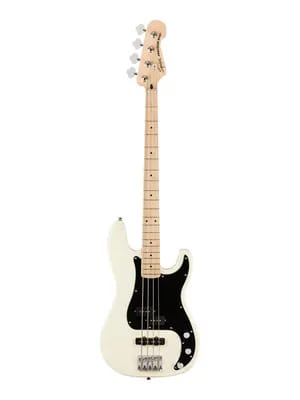 Squier Affinity Series Precision Bass - Guitare Basse Électrique - Blanc Olympique