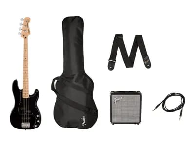 Squier - Affinity Series - Pack Basse Électrique - Black