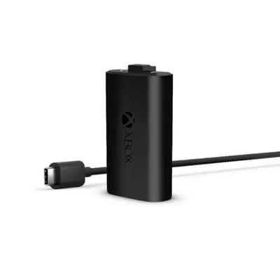 Kit play & charge   Xbox Series black MICROSOFT