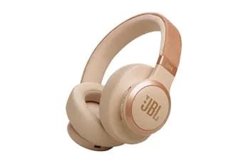 Casque audio Jbl Live 770 NC Rose, Casque Circum-Auriculaire sans fil a reduction de bruit adaptative