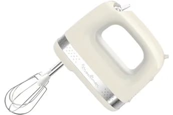 Batteur Moulinex Soleil 2 Vitesses + 2 Jeux de Fouets Ivoire HM211A11