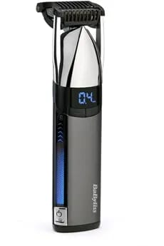 BaByliss - S996E - Tondeuse barbe Stubble Trimmer sans fil  Super-X Metal avec lames en acier japonais pour barbes naissante et barbe de 3 jours