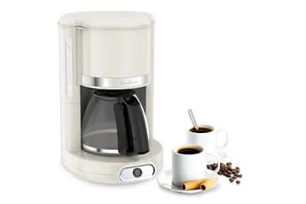 Cafetière filtre Moulinex FG381A10 SOLEIL IVOIRE 1.25L 10/15 TASSES