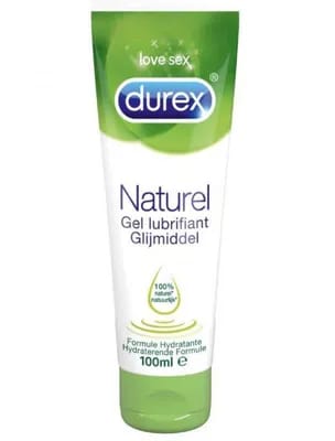 Lubrifiant à base d'eau Durex Natural - 100 ml