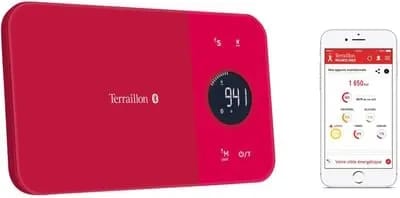 Balance connectée TERRAILLON Connéctée NUTRITAB Cranberry