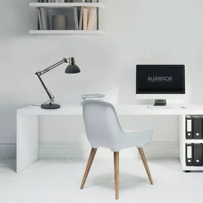 Aluminor Calypsa lampe de bureau, noire