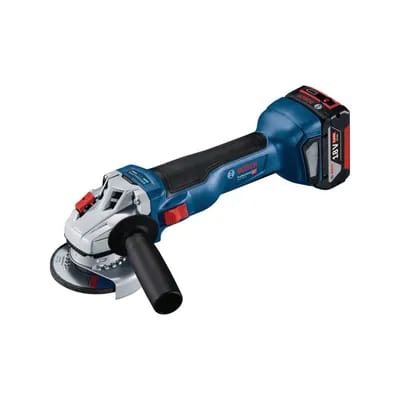Meuleuse angulaire ø125mm gws 18v-10 5ah 2 18 v 5 ah batterie moteur sans charbon 125 mm 2.1 kg 9000 trs/min meuleuse angulaire ø125mm gws 18v-10 5ah