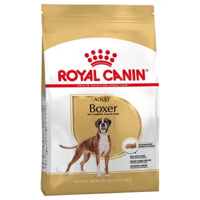 2x12kgAdult Boxer Royal Canin Breed - Croquettes pour Chien