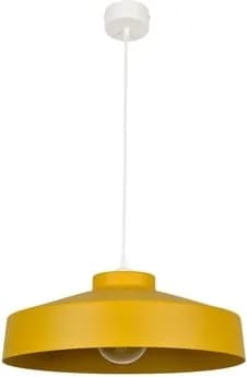 Suspension Archi métal moutarde Ø41 cm