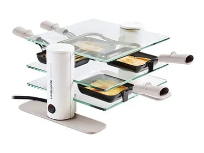 Lagrange Transparence Minéral - Raclette - 1 kWatt - gris perle