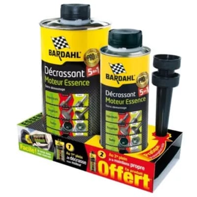 Décrassant 5 En 1 Moteur Essence Bardahl 1 L + 300 Ml Offerts