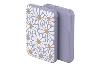 EXCLUSIV FLOWER - Batterie de secours 5 000mAh Magsafe