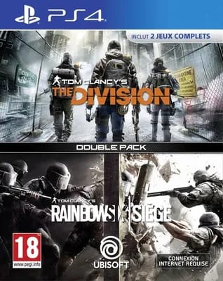 Pack 2 Jeux : Rainbow Six Siege & The Division