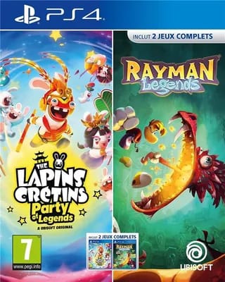Compilation Lapins Crétins Party Of Legends + Rayman Legends - Édition Standard