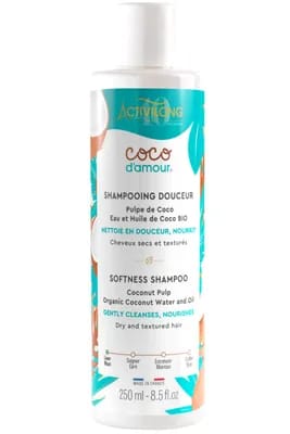 Shampoing douceur pour cheveux secs & texturés Coco D’Amour                                - Activilong