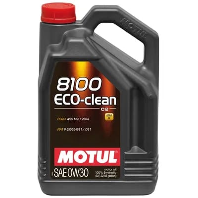 Huile Moteur Motul 8100 Eco Clean C2 0w30 Essence Et Diesel 5 L