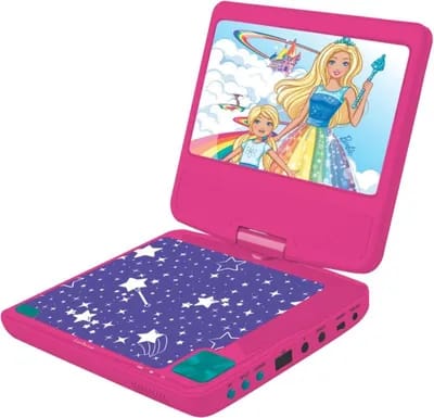 Lecteur DVD portable Lexibook DVDP6BB Barbie