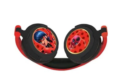 Casque Stéréo Filaire Pliable Pour Enfants Avec Limitation De Volume D'écoute Miraculous