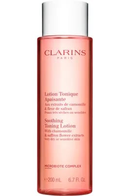 Lotion tonique apaisante peaux très sèches ou sensibles - 200 mL                                - Clarins