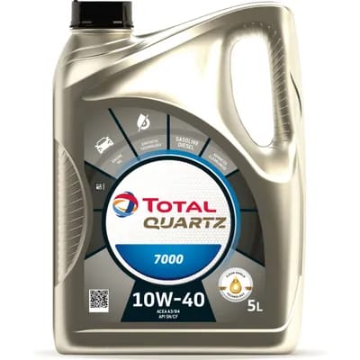 Huile Moteur Total Quartz 7000 Essence Et Diesel 10w40 5l
