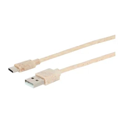 Câble Usb-c Edenwood 1m Beige Eco