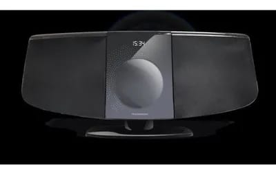 THOMSON MIC401BT - Chaine verticale Bluetooth, Radio, CD, MP3 et USB - Noire