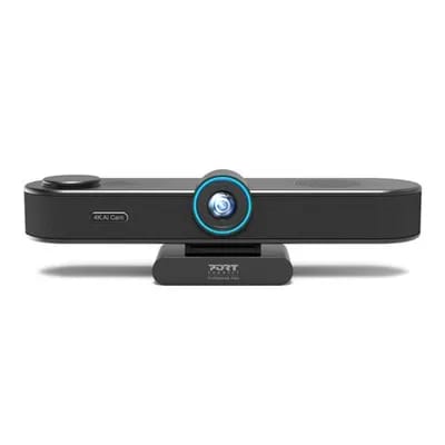 Caméra de conférence tout-en-un Port Connect Ultra HD 4K Noir