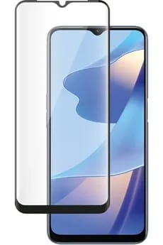 Coque et étui téléphone mobile Bbc Verre trempé 2,5D pour Oppo A16/A16S black 4G