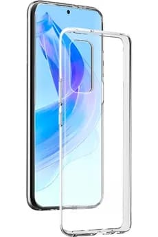 Coque et étui téléphone mobile Bbc Silisoft transparente pour Honor 90 Lite