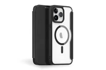 Coque et étui téléphone mobile Forcecase Folio Magsafe IP15 Pro Noir