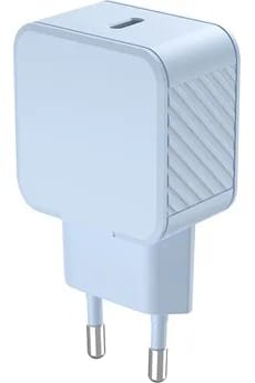 CS 20W USB C PD GaN Bleu Recycle