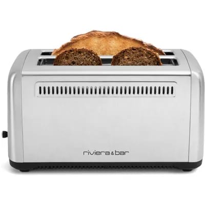 Riviera & Bar GP540A - Grille-pain - 2 tranche - 2 Emplacements - inox satiné