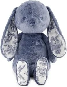 Augustin le Lapin Toile de Jouy  25cm