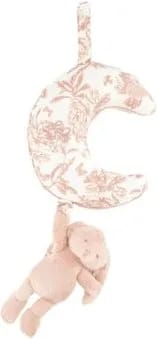 Augustin le Lapin musical Toile de Jouy