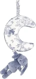 Augustin le Lapin musical Toile de Jouy