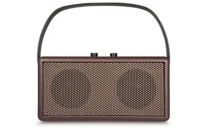 Enceinte Bluetooth Portable 16W en Bois avec Subwoofer, Support Micro SD et AUX