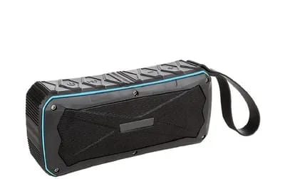 Enceinte Bluetooth Étanche Super Bass Autonomie 4500mAh Chargeur Urgence TF YONI