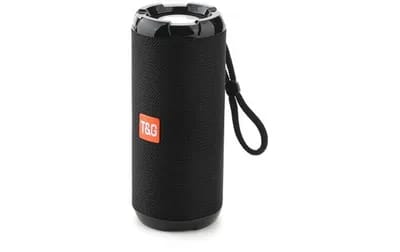 Enceinte Waterproof Bluetooth 5.0 Portable Son 3D FM Radio Carte TF Noir YONIS