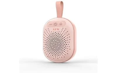 Enceinte Bluetooth Portable Étanche RGB Avec Super Bass Et TWS Rose YONIS