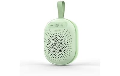 Enceinte Bluetooth Portable Étanche RGB Avec Super Bass Et TWS Vert YONIS