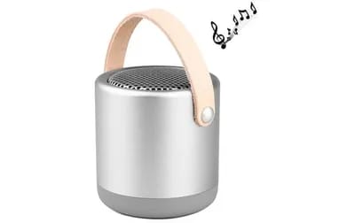 Enceinte Bluetooth Portable Gold - Son Puissant et Basses Robustes - Idéal pour