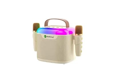 Enceinte Bluetooth Portable Lumière RGB Son HD Dual Micro Intégré Autonomie 6h Y