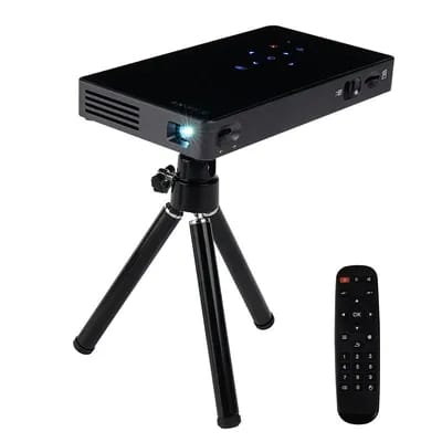 Videoprojecteur Led Portable Hd 854x480 1000 Lm Multimédia Wi-fi Yonis