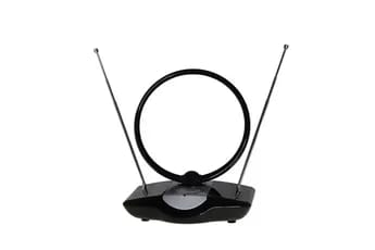 Antenne TV / TNT Accsup ANTENNE INTERIEURE AMPLIFIEE NOIRE