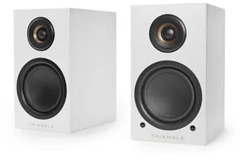 Enceinte connectée Hifi Triangle LN01A Blanc vendues a la paire