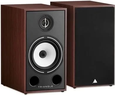 Enceinte bibliothèque TRIANGLE Borea BR03 noyer x2