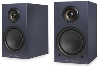 Enceinte connectée Hifi Triangle LN01A Bleu Abysse vendues a la paire