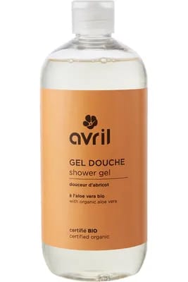Gel douche bio Coeur d’abricot                                - Avril