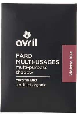 Blush certifié bio - Violette irisé                                - Avril